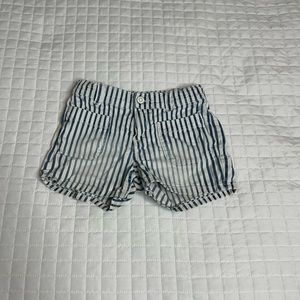 Gymboree Girls Vertical Stripe Shorts Size 6
